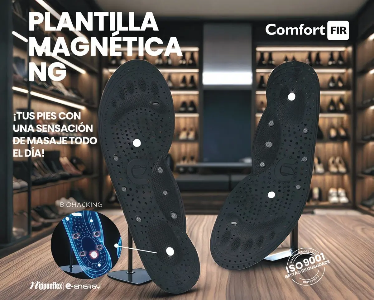 Plantilla Magnética Negra
